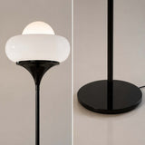 Luminária de Chão Bauhaus | Design Futurista em Vidro e Metal