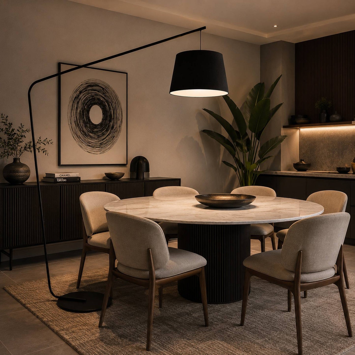 Luminária de Chão Copenhagen | Design Escandinavo Minimalista