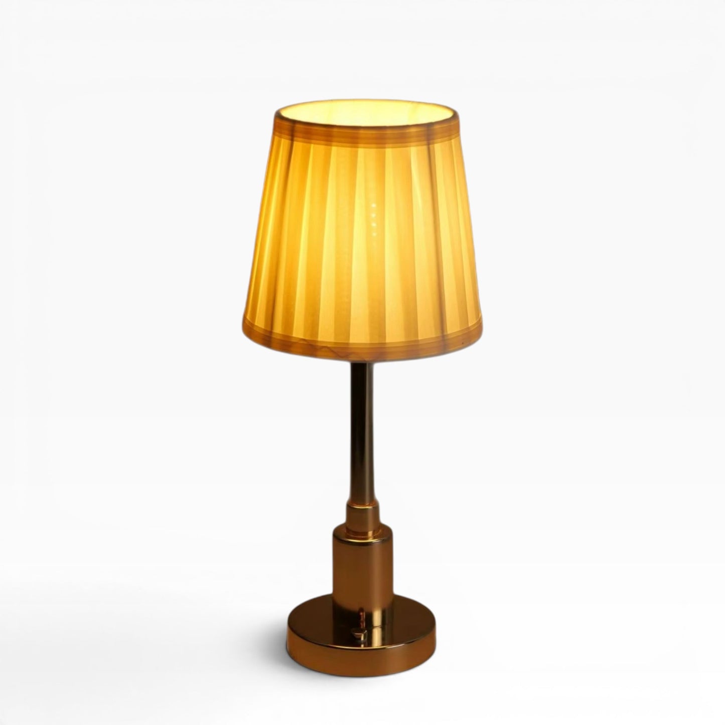 Luminária de Mesa Clássica Dourada