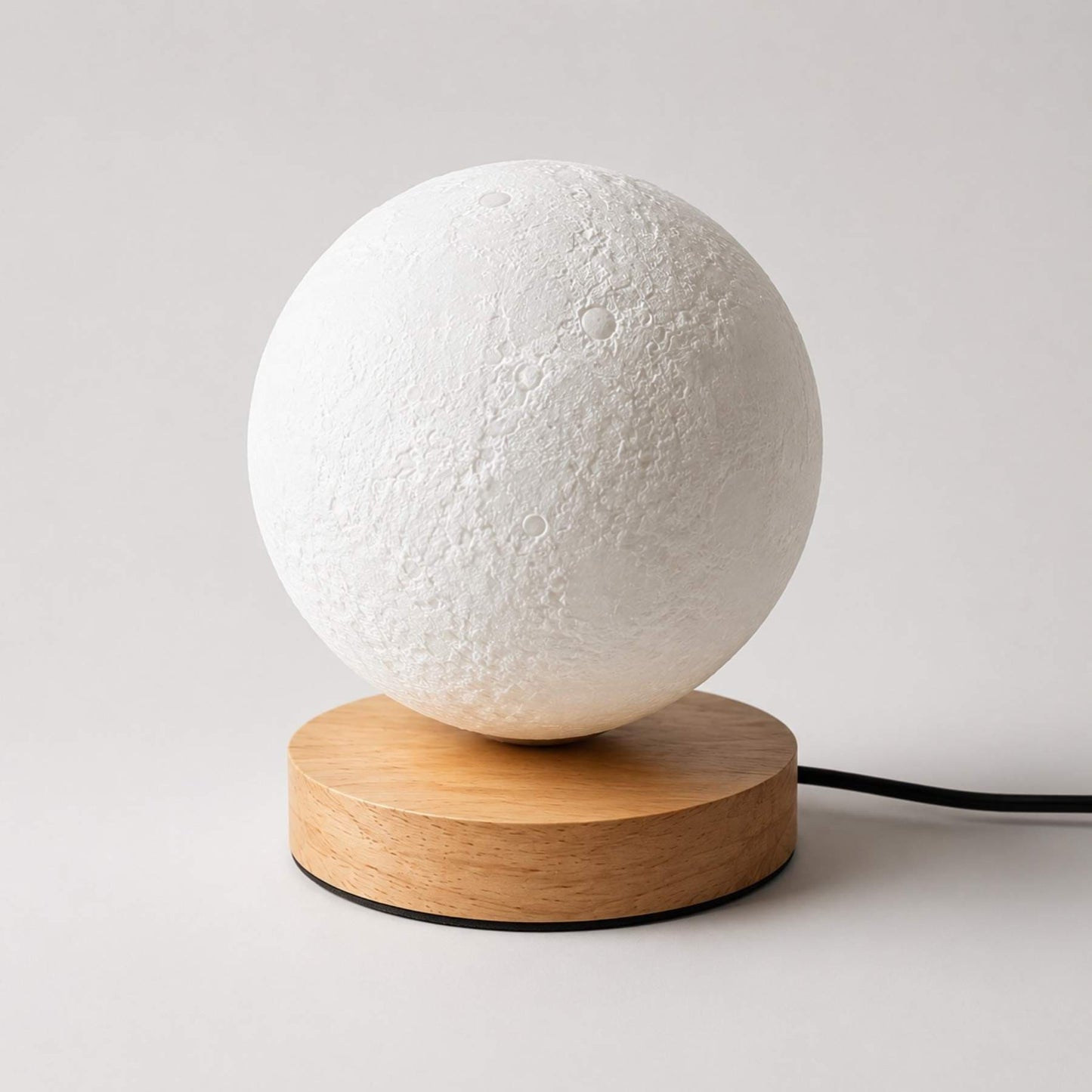 Luminária de Mesa Lua 3D LED