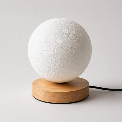 Luminária de Mesa Lua 3D LED
