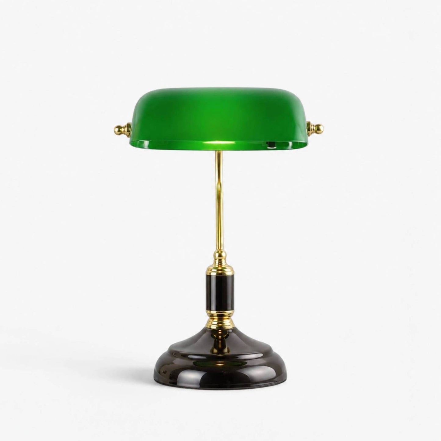 Luminária de Mesa Metalizada Vintage
