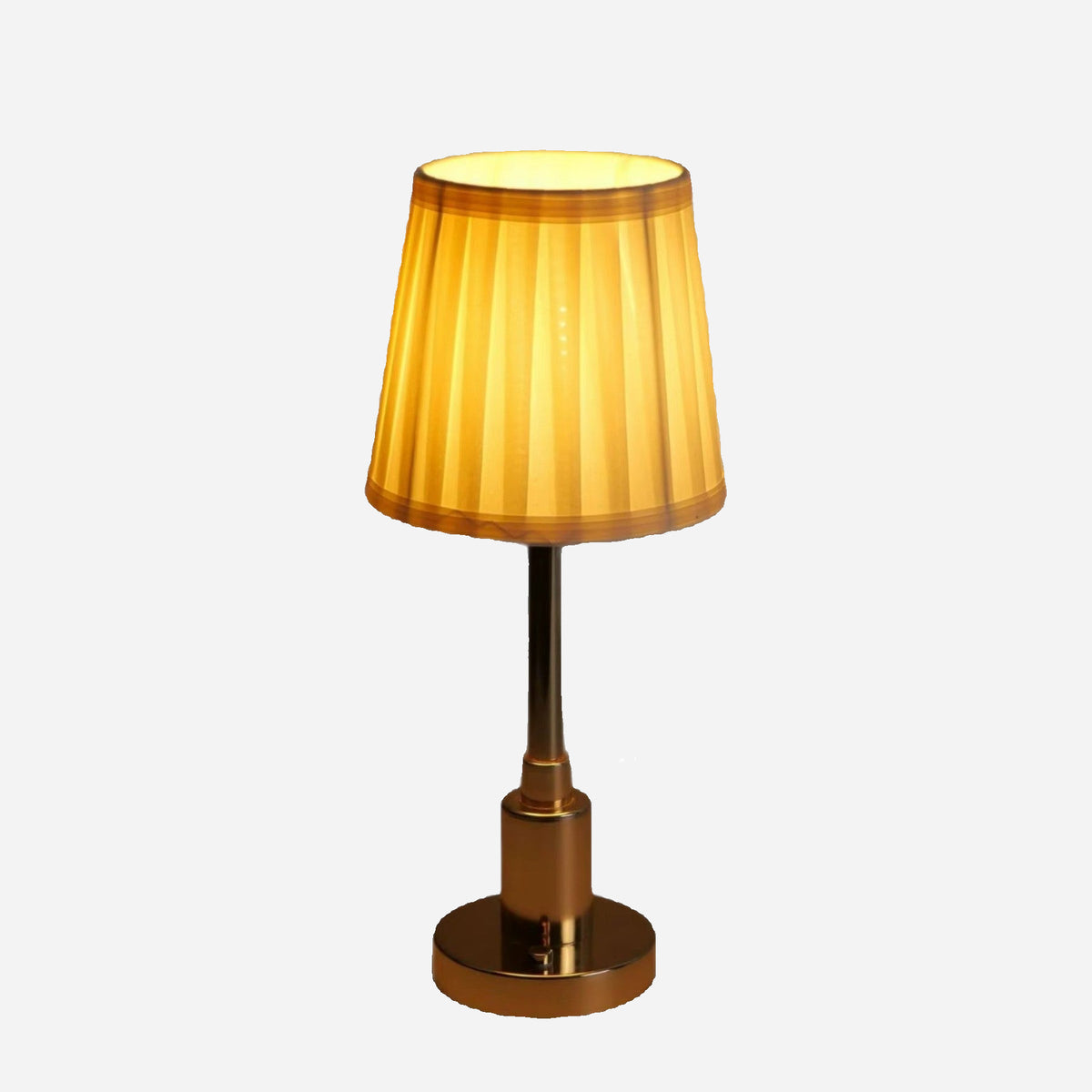 Luminária de Mesa Clássica Dourada