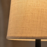Luminária de Chão Siena | Minimalismo Atemporal em Tecido e Metal