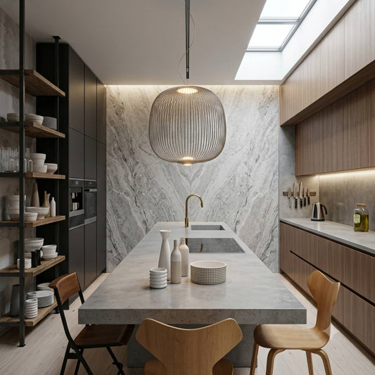 Pendente Orbe | Design Escultural em Metal