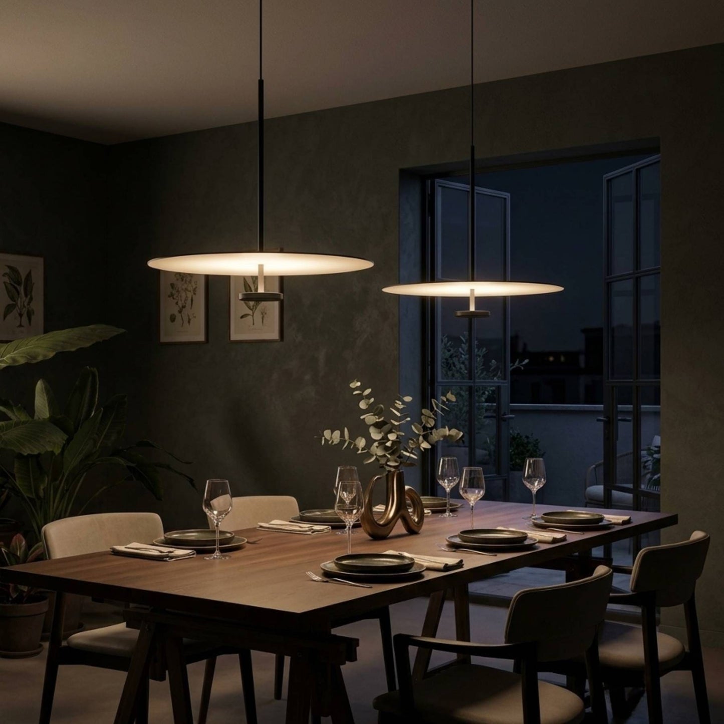 Luminária de Teto Pendente LED Space